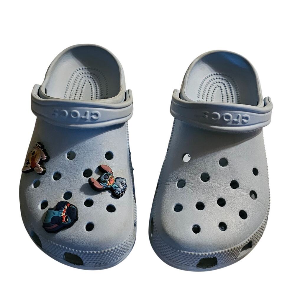 Crocs Classic Clog Women's Size 8, Men's Size 6 Light Blue - Picture 3 of 11
